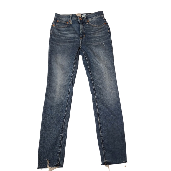 J. Crew 10" High-Rise Toothpick Jeans 27 - Picture 3 of 12